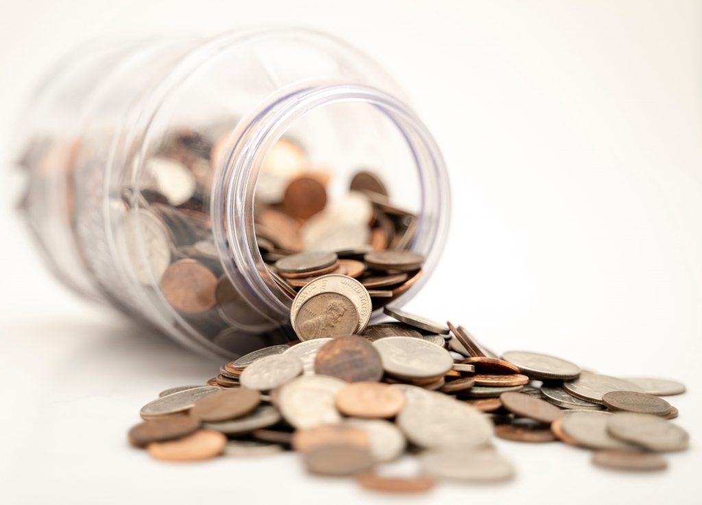 Coin Jar, Money, Emergency Fund, Liquid Net Worth, Finance