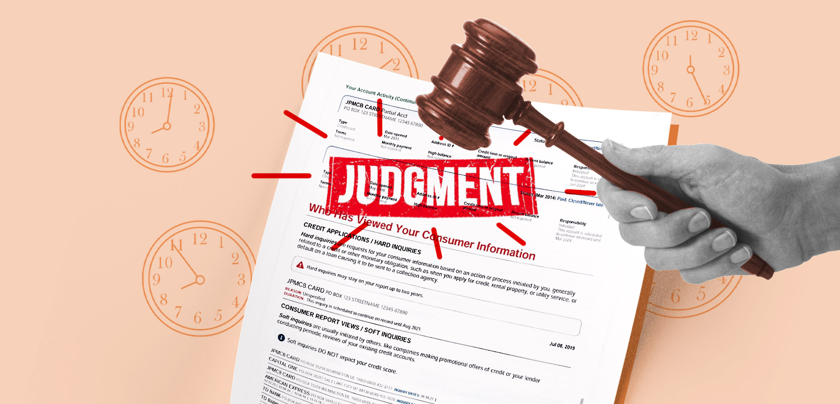 How Long Does A Judgement Stay On A Credit Report