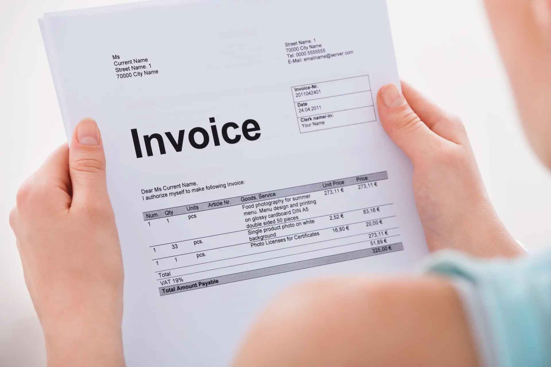 How To Pay An Invoice With A Credit Card