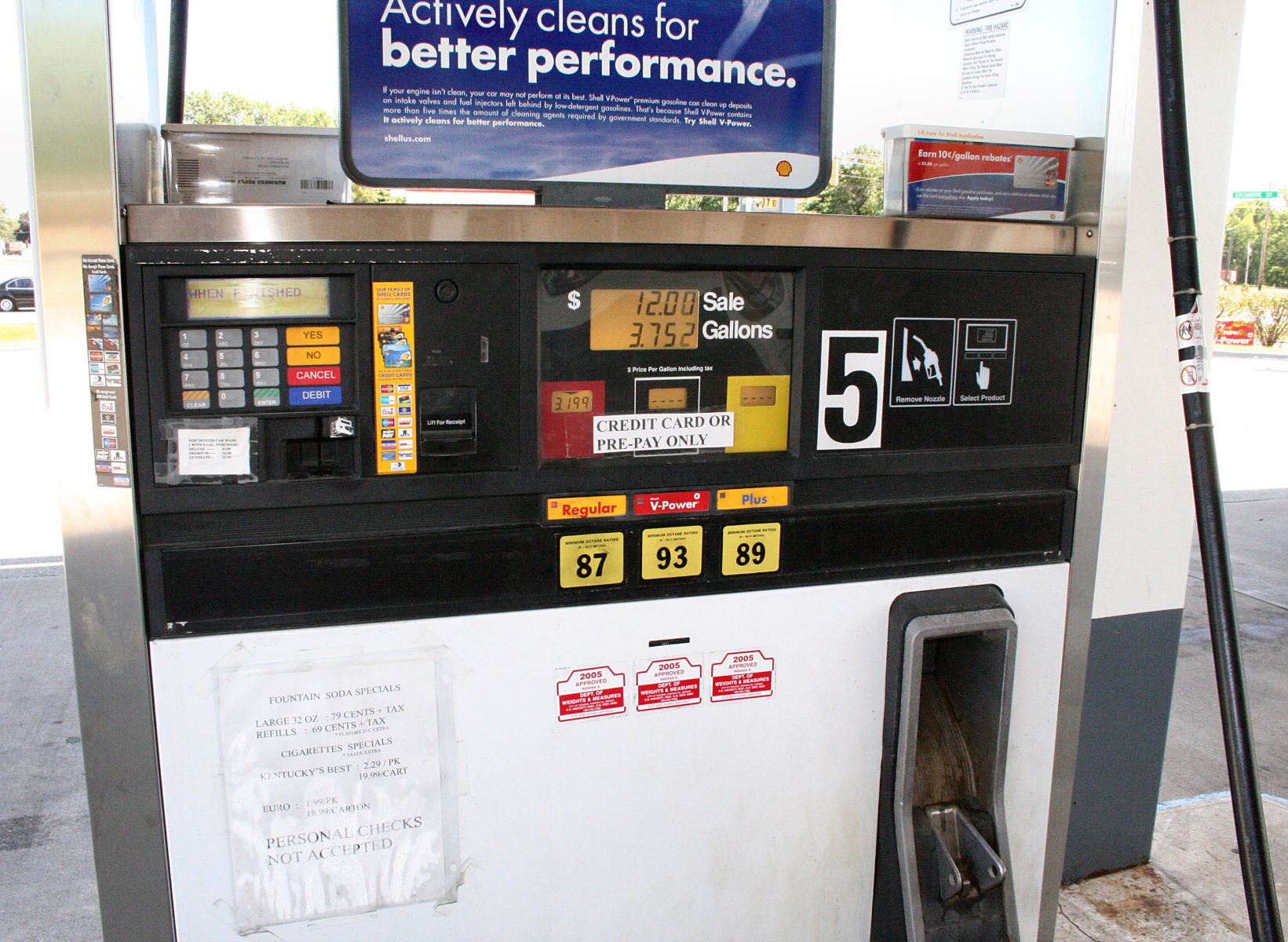 How To Prepay For Gas With Credit Card