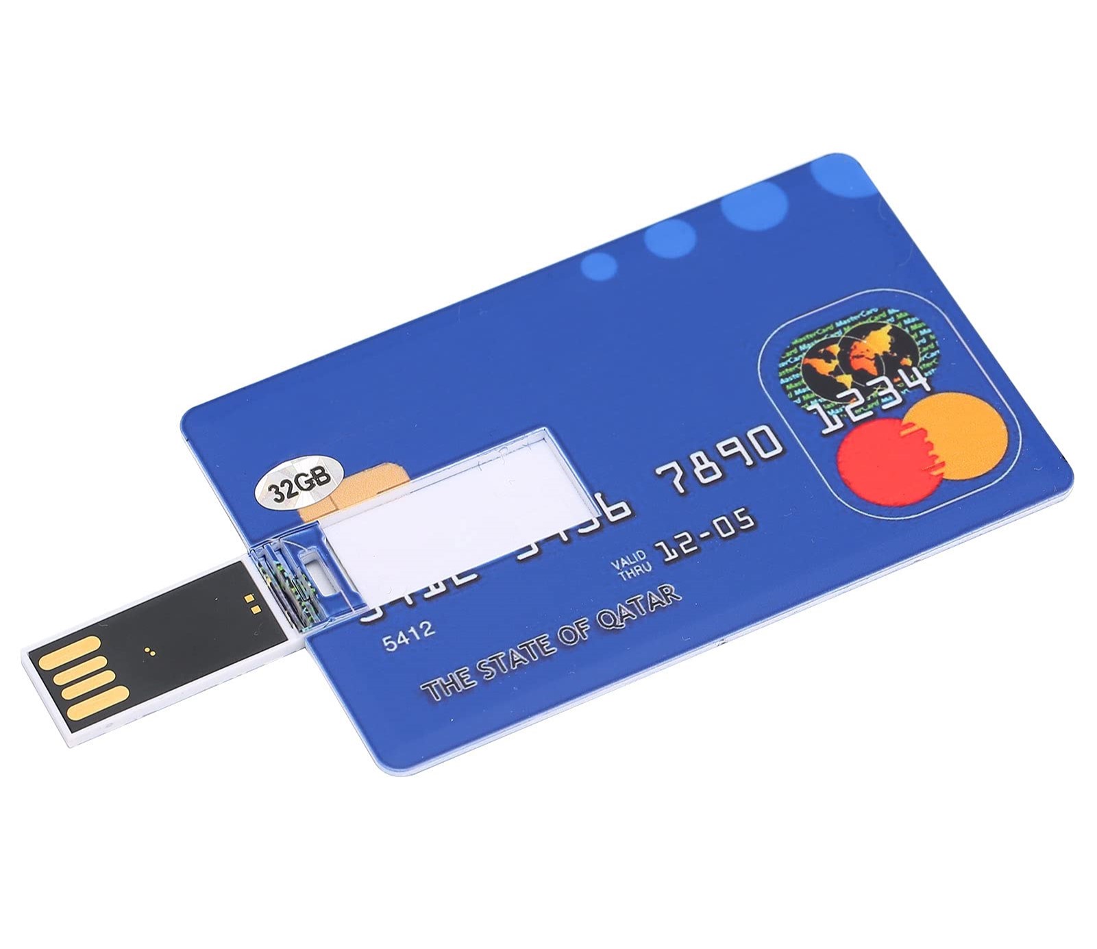 How To Use Credit Card Flash Drive