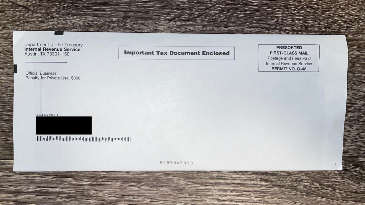 What Does The IRS Letter Look Like?