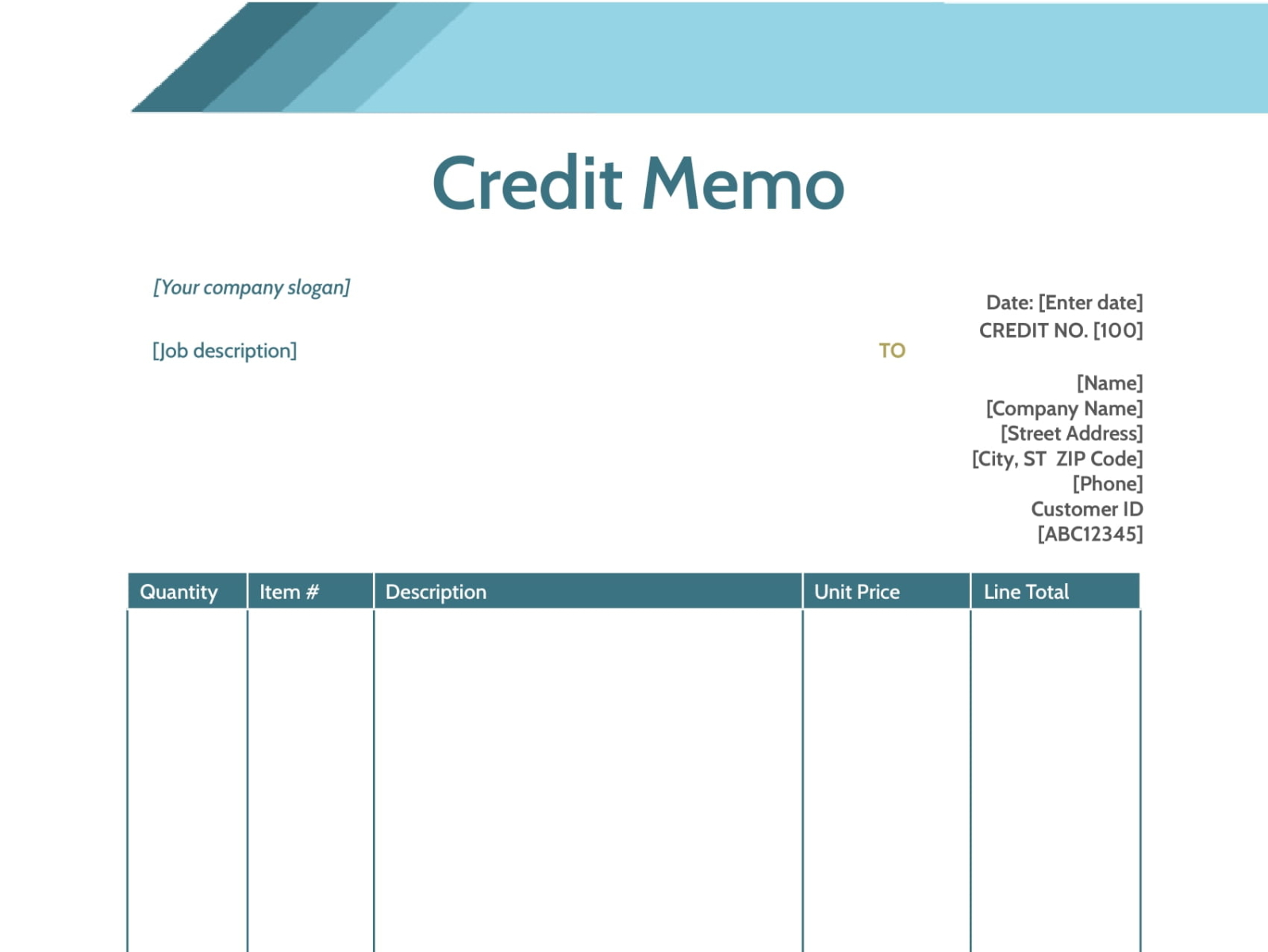 What Is A Credit Memo In Accounting LiveWell