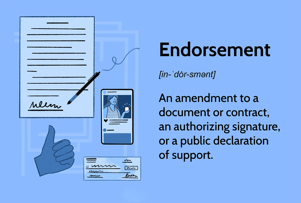 What Is Endorsement In Banking