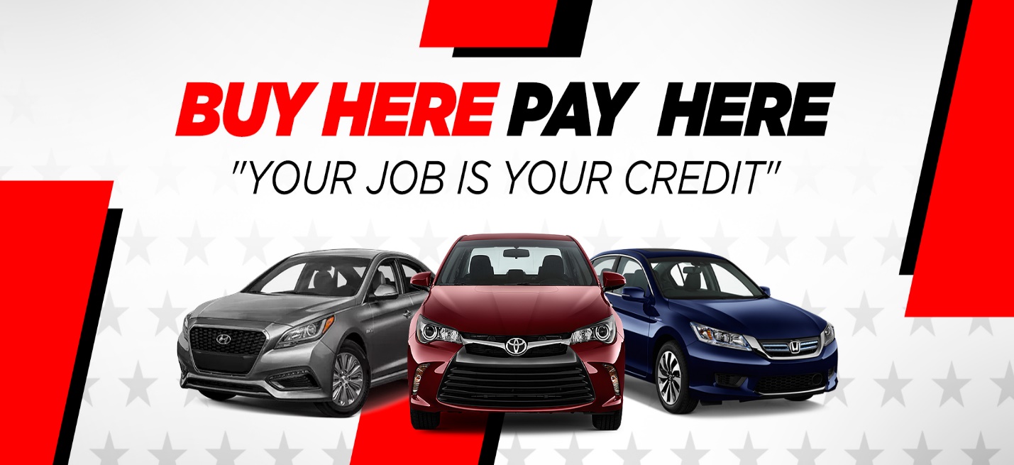 Car Dealership Where Your Job Is Your Credit
