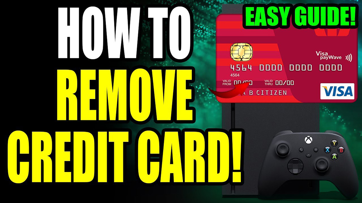 How To Remove Credit Card From Xbox Live Account
