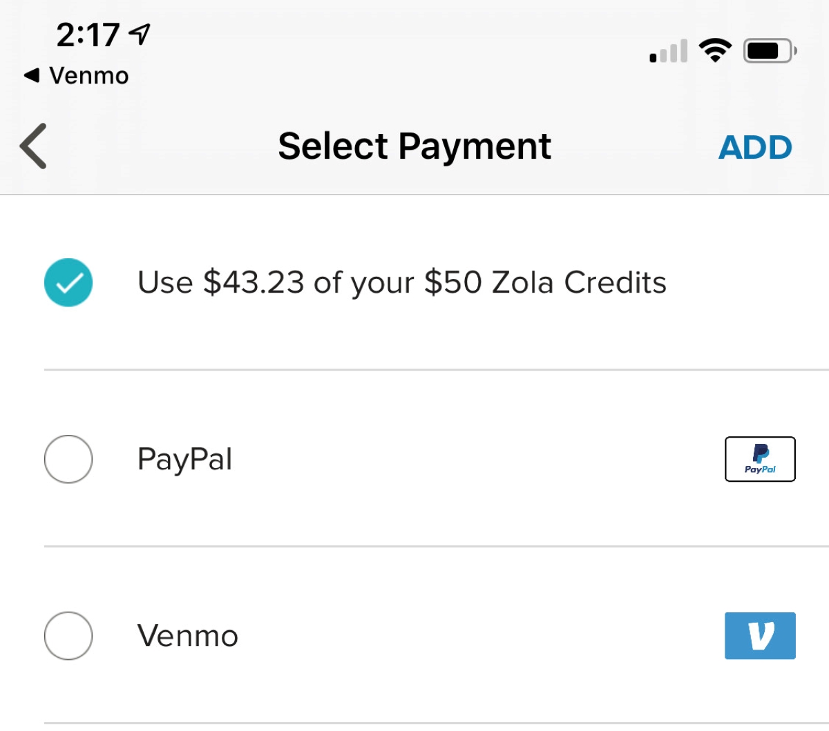 How To Use Zola Credit
