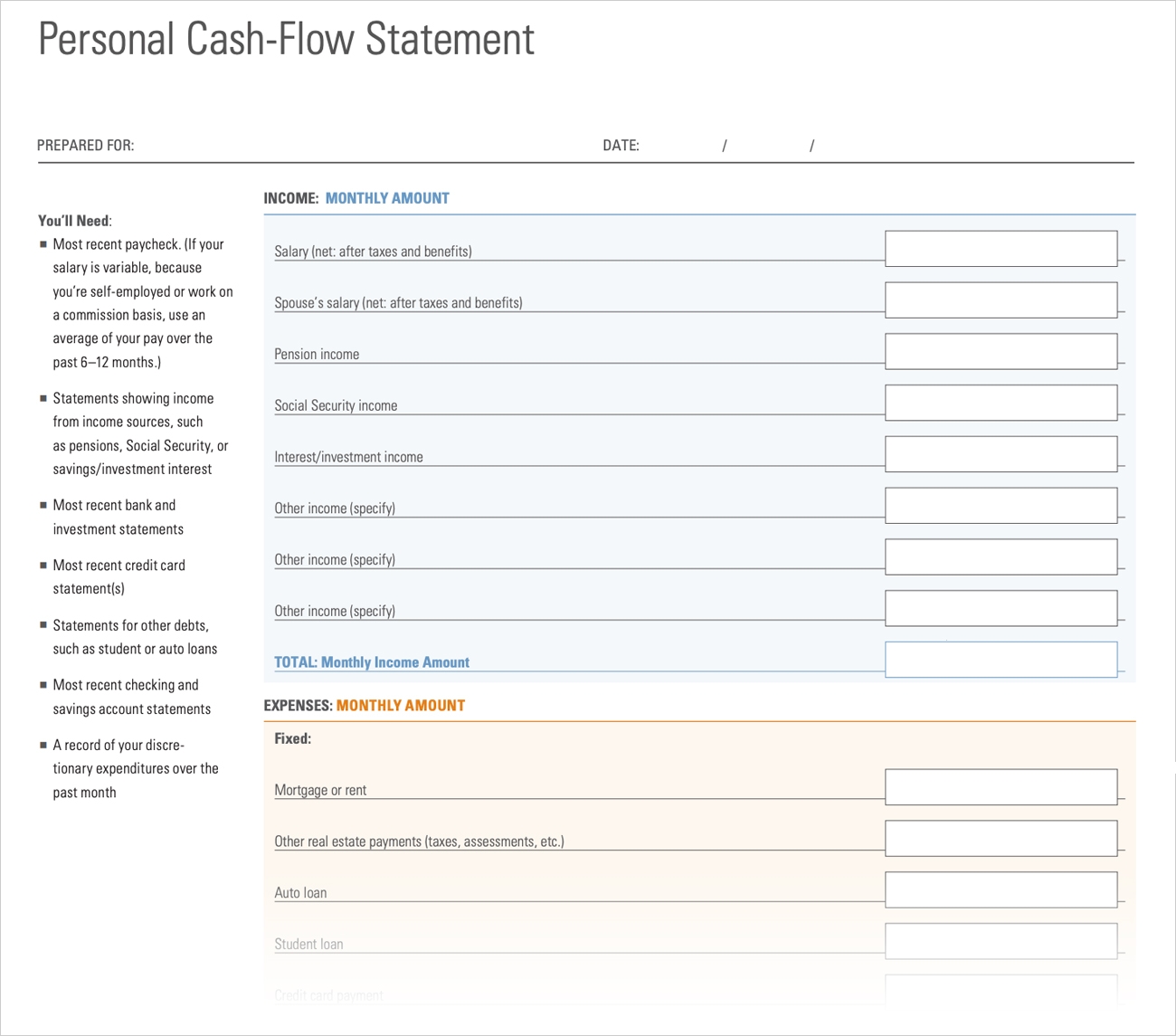 What Is Personal Cash Flow