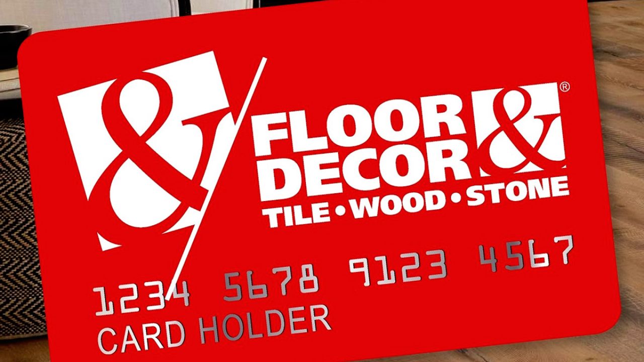 My Floor And Decor Credit Card