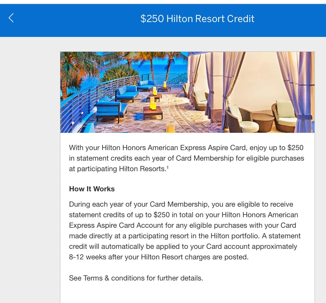 How To Use Hilton Resort Credit