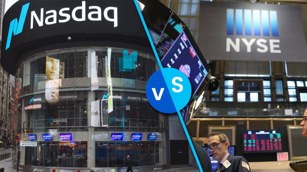 What Is One Difference Between The New York Stock Exchange (NYSE) And The Nasdaq Stock Market?