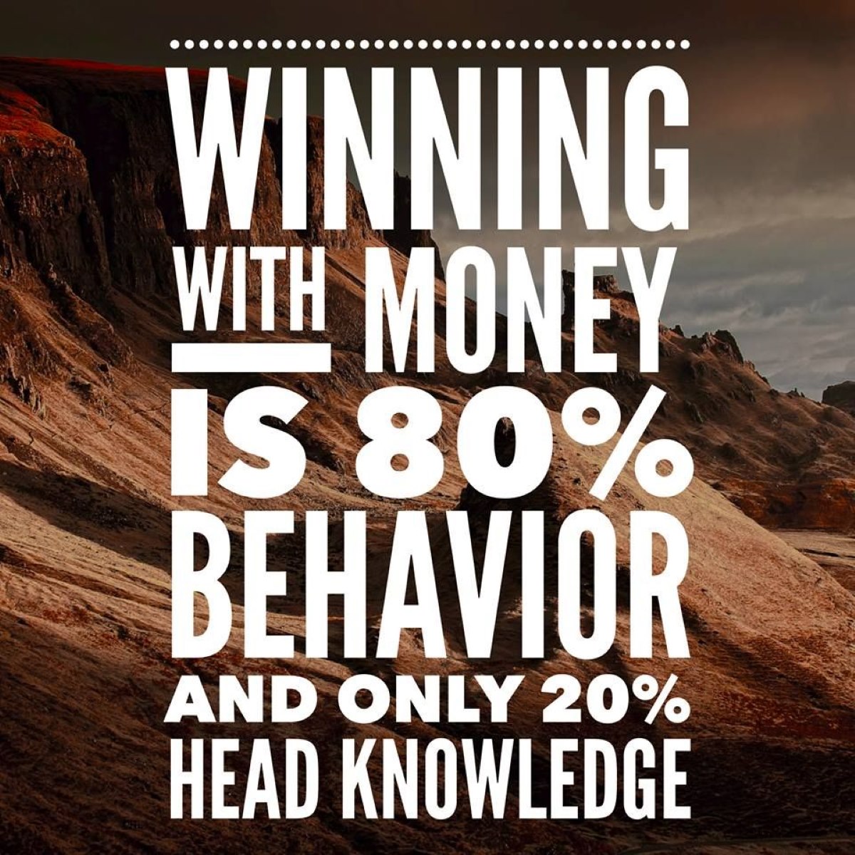 What Percentage Of Personal Finance Is Head Knowledge?
