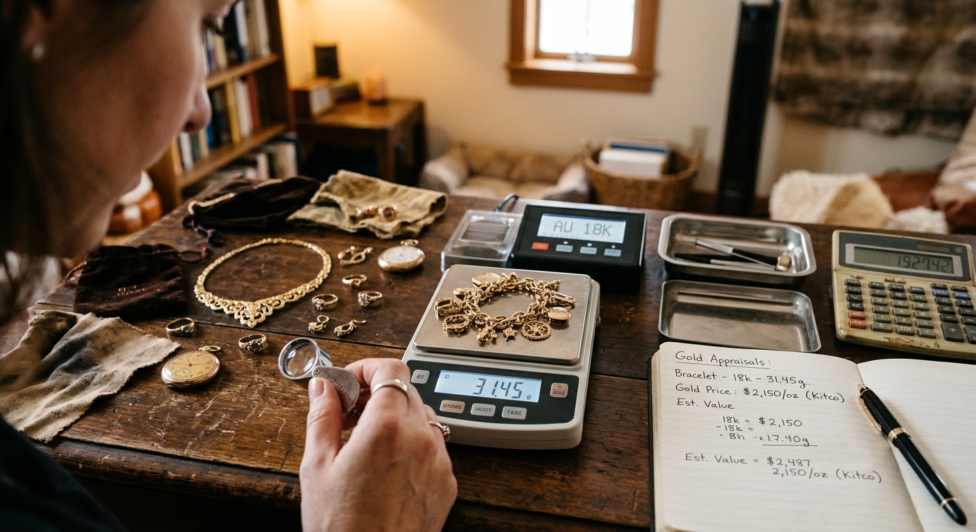 How to Estimate What Your Gold Jewelry Is Worth Before Selling It